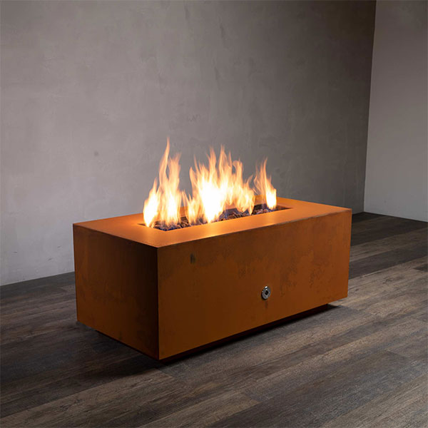 Fire Pit Art Linear Gas Fire Pit