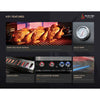 4-Burner with Rotisserie Kit 32" Black Stainless Steel Propane Gas Built In Grill - MABi400-BSS by Mont Alpi