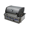 4-Burner with Rotisserie Kit 32" Stainless Steel Propane Gas Built In Grill - MABi400 by Mont Alpi