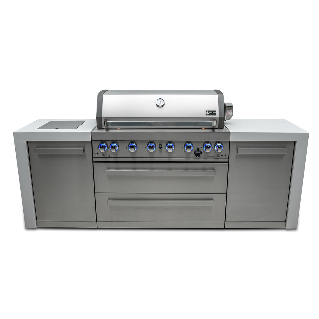 Deluxe 6-Burner Propane Gas BBQ Island Grill MAi805-D by Mont
