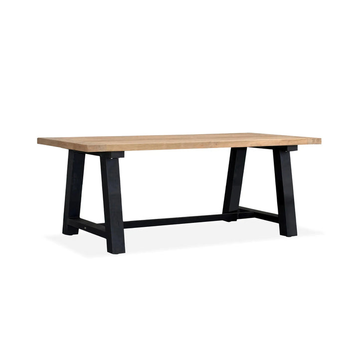 Mill 6 Seat Reclaimed Teak Outdoor Dining Table by Harmonia Living