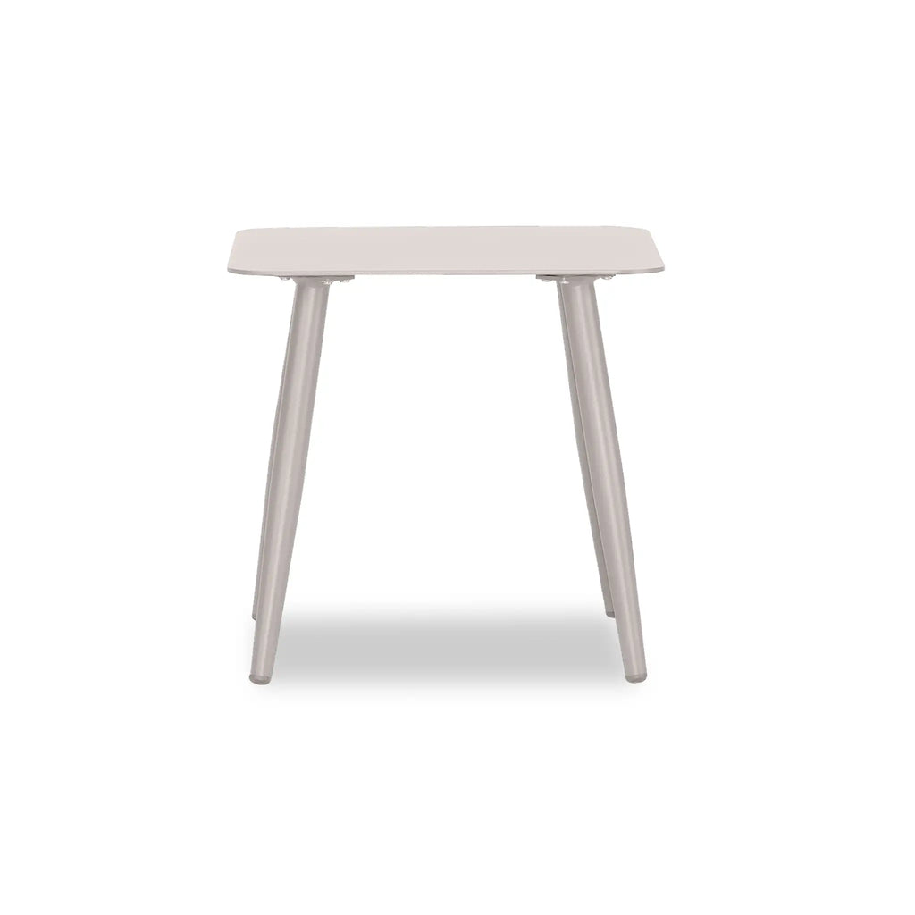 Harmonia Living Olio Aluminum Square End Table - Urban Stone 1