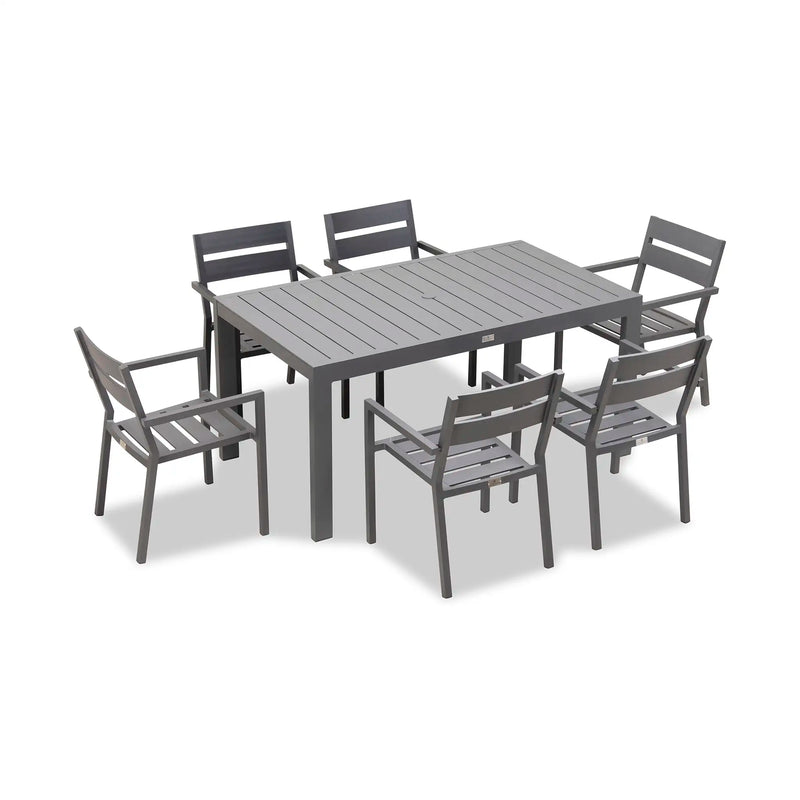 Weather X Cover For Large Rectangular Dining Set Up To 120" by Harmonia Living