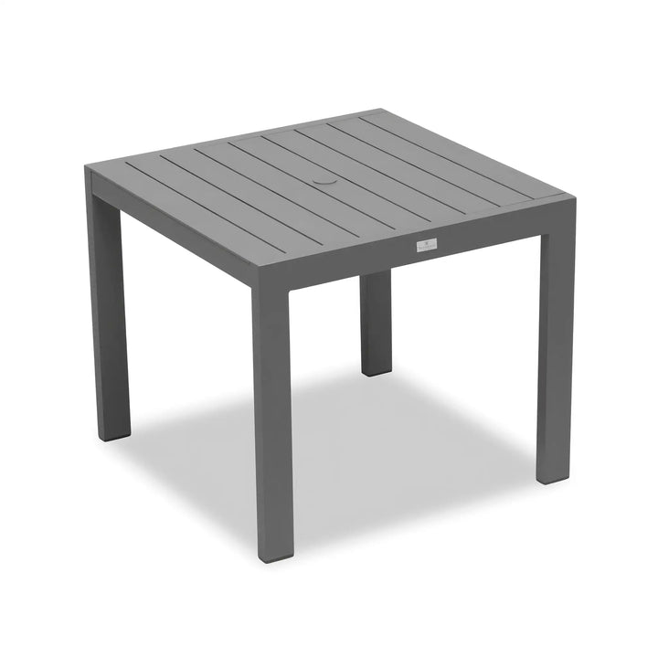 Parlor Classic 4 Seat Square Dining Table - Slate by Harmonia Living