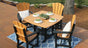 Pawleys Island Teak Outdoor Patio Dining Set