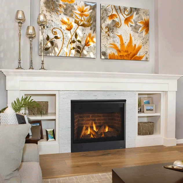Quartz Direct Vent Gas Fireplace