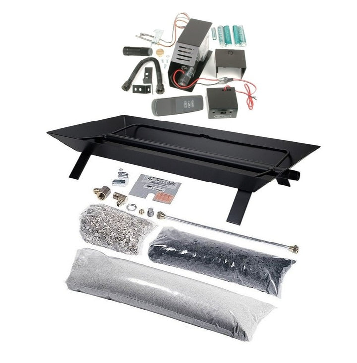 Rasmussen 16-30" Vented Custom Pan Burner | Variable Remote Safety Control | Natural Gas & Propane