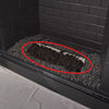 Fireplace Black Embers by Real Fyre