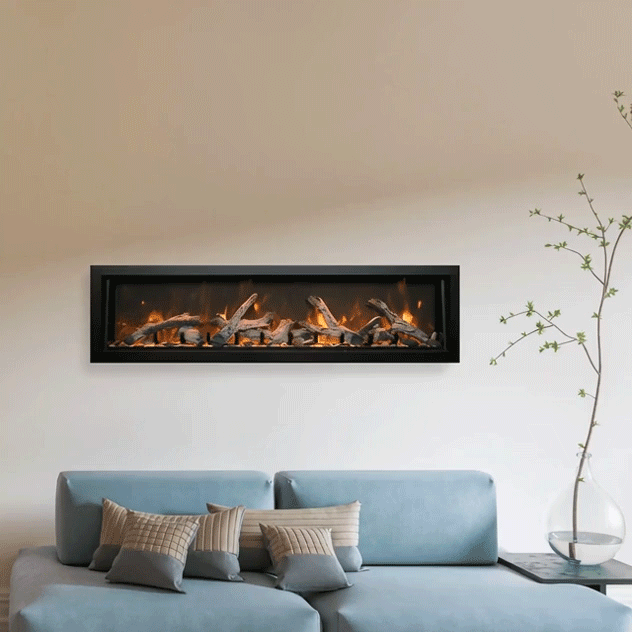 Remii Deep Indoor/Outdoor Built In Electric Fireplace