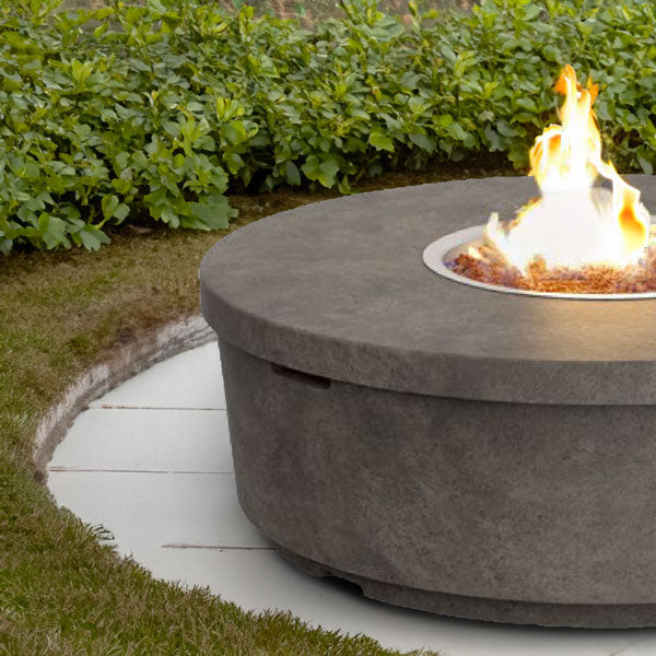 Round Contempo Fire Table by American Fyre Designs