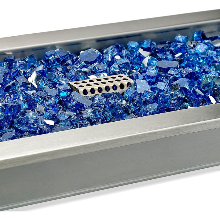 24" x 8" Rectangle CSA Certified Stainless Steel Drop-In Pan Kit by American Fire Products