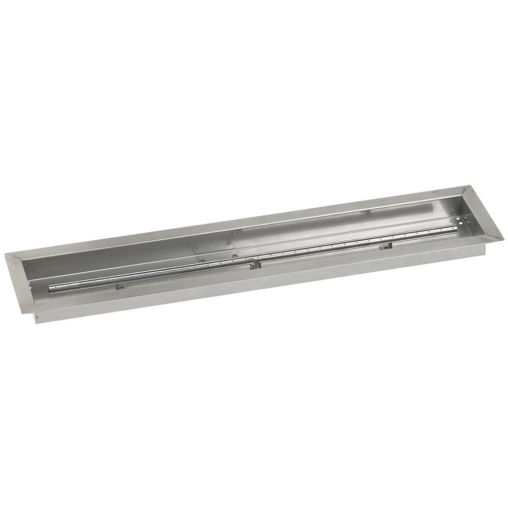 36" x 6" Linear Stainless Steel Drop-In Pan by American Fire Products