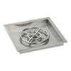 18" Square Stainless Steel Drop-In Pan with Spark Ignition Kit - Natural Gas by American Fire Products