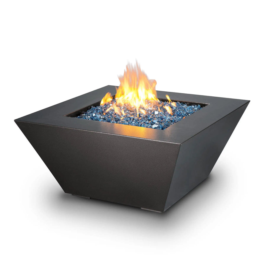 Starfire Designs Steel Mill Gas Fire Pit with Slide Out LPT Drawer