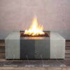 45" Square Gravity Concrete (GFRC) Fire Pit - Colors