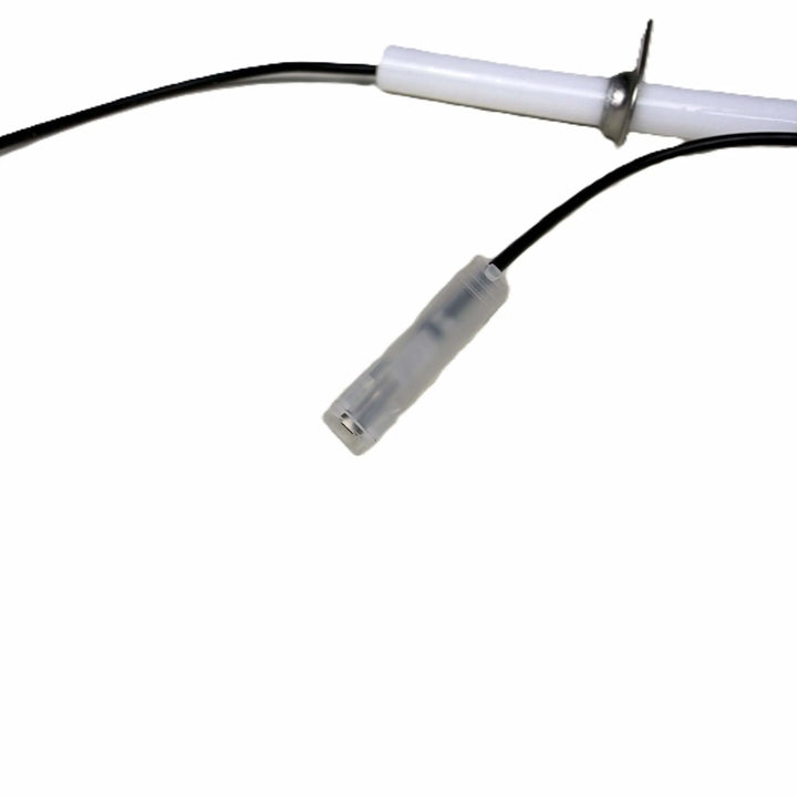 Close-up of the Starfire Designs Béton Fire Pit Replacement Spark Probe Wire showing the connection end with insulated connector, designed for easy and secure installation.