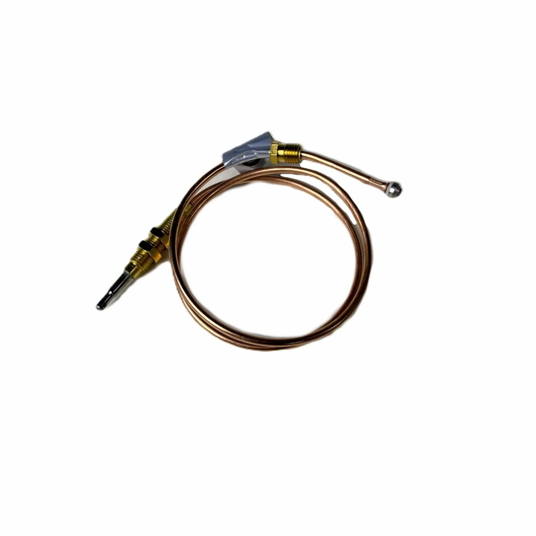 Coiled Starfire Designs Béton Fire Pit Thermocouple Wire with brass connectors, designed to maintain consistent pilot safety control and reliable ignition performance.