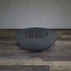 Gravity - Rustic 45" W Graphite Round Concrete Match Lit Natural Gas Fire Pit - SD-FP-TRAV-4516-GRPH-ML by Starfire Designs