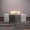 48" x 32" Rectangle Rustic Gravity Concrete (GFRC) Fire Pit - Colors