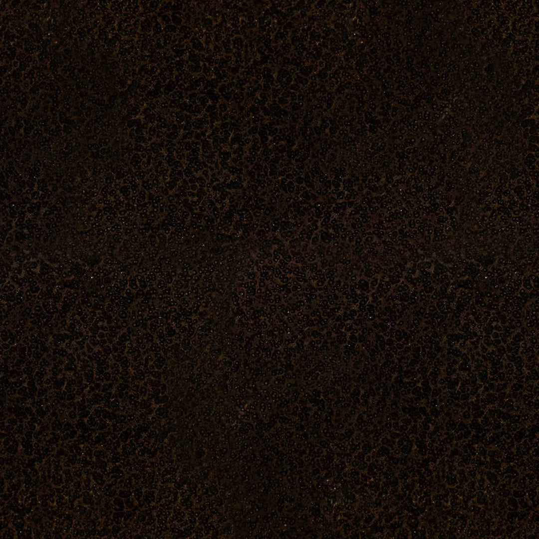 Texture sample of the Steel Mill 48-inch by 32-inch Rectangle Gas Fire Pit - copper vein, illustrating the intricate and rich finish of the fire pit