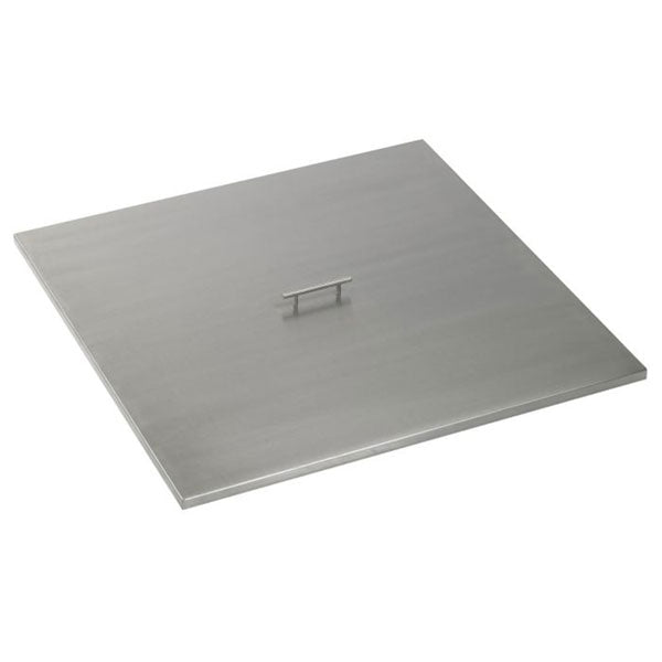 The Outdoor Plus - Square Stainless Steel Cover - Stainless Steel Handle