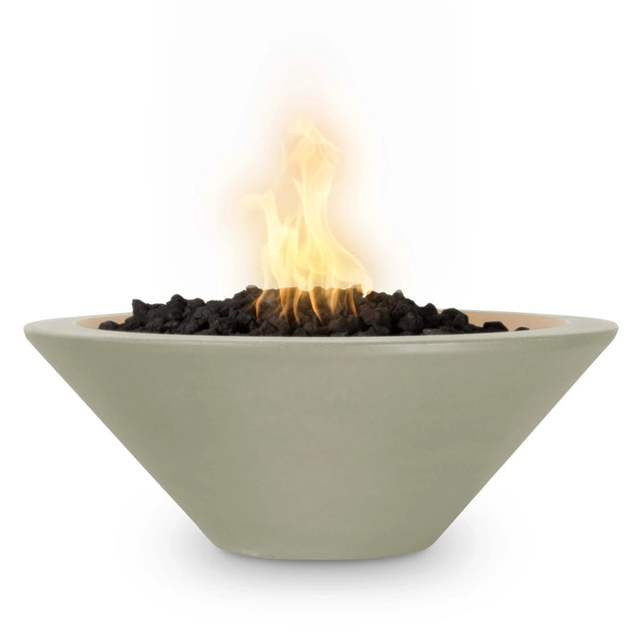 24" Round Concrete Cazo Fire Bowl by The Outdoor Plus