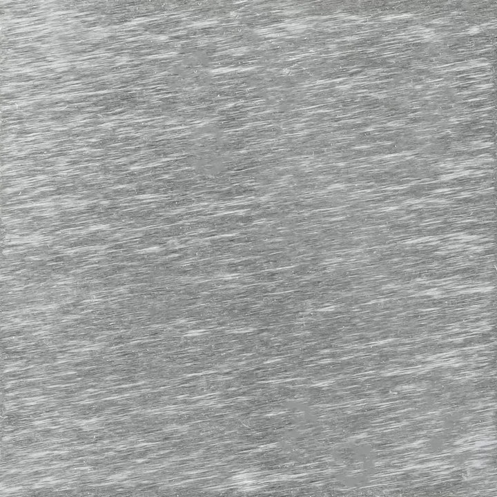 Brushed stainless steel swatch from The Outdoor Plus, displaying fine horizontal grain for a sleek, modern finish with superior durability and weather resistance.