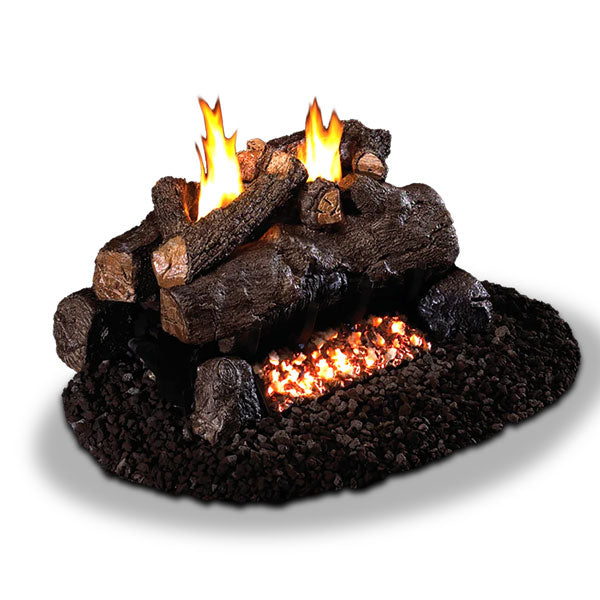Vent-Free See-Thru Gas Logs Evening Fyre by Real Fyre