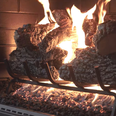 Vented G45 Fireplace Triple T Burner System