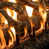 Arizona Weathered Oak Jumbo Slim Vented Gas Logs by Grand Canyon Gas Logs