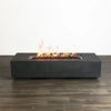 72" x 28" Rectangle Beton Concrete (GFRC) Gas Fire Pit by Starfire Designs