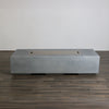 72" x 28" Rectangle Beton Concrete (GFRC) Gas Fire Pit - Natural Gray by Starfire Designs