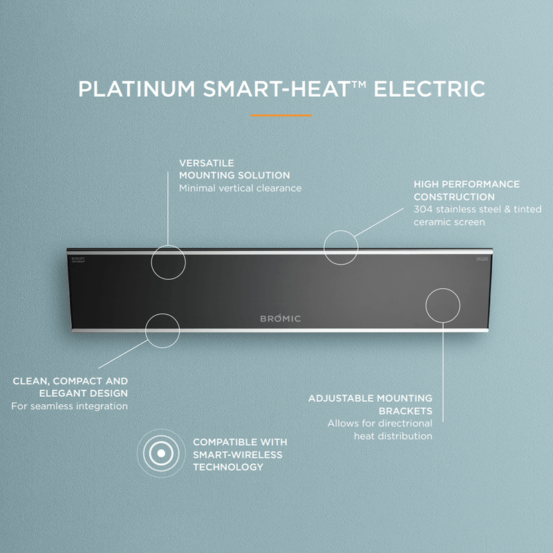 Bromic Platinum Electric Heater - 2300W