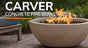 Jensen Co. Carver Gas Fire Bowl Series