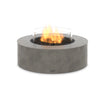 The EcoSmart Fire Ark 40 Natural Propane Fire Pit features a stunning round design with a propane-powered burner and a protective glass wind guard, ensuring a steady flame in outdoor conditions. A premium choice for modern patios and outdoor fire pits.