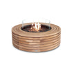 The EcoSmart Fire Ark 40 Teak propane gas fire pit is a beautifully crafted round fire feature, made with sustainable teak wood and equipped with a tempered glass wind guard for added safety. This luxury outdoor fire pit provides consistent warmth with its high-quality propane burner, making it ideal for patios, decks, and backyard entertaining. The slatted teak structure gives it a contemporary yet natural appeal.