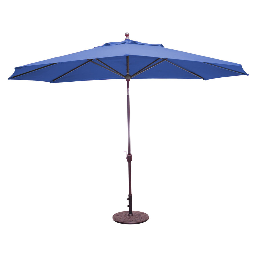 Galtech 779 8x11' Oval Deluxe Auto-Tilt Umbrella