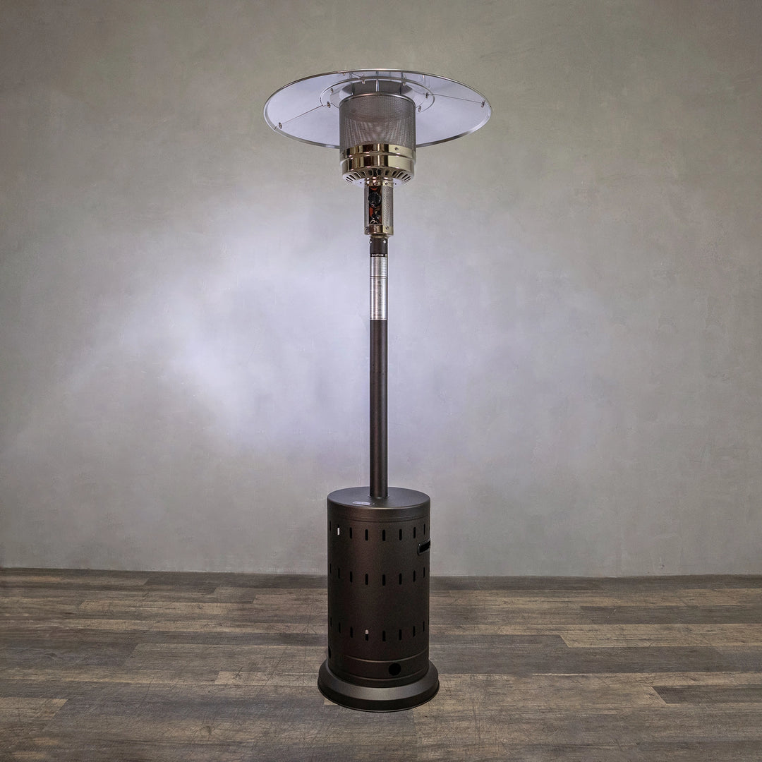 Sunpak Natural Gas Infrared Patio Heater Golden Flame Outdoor