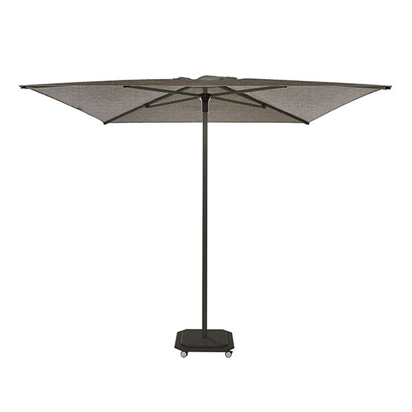 Square 101 Series Centerpost Push-Up Umbrella 7.5' by Jardinico