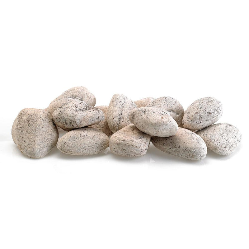 Cottage White Lite Stones (Set of 15) - Clearance