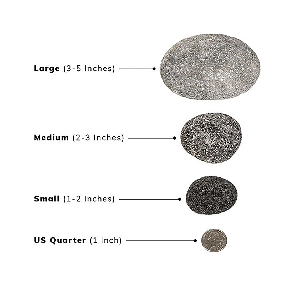 Size 3 Rocks 10 lbs Rolled Lava Rock | Starfire Designs – Starfire Direct