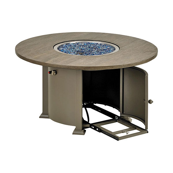 Patio Resort Lifestyles Rome 48" Round Gas Fire Table