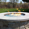 Round Flat Fire Pit Burner Kit - On/Off Electronic Ignition by HPC Fire