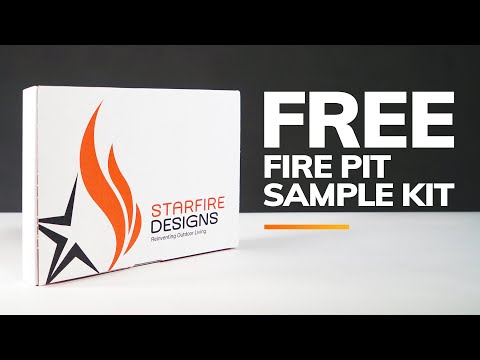 A video for the fire pit sample kits
