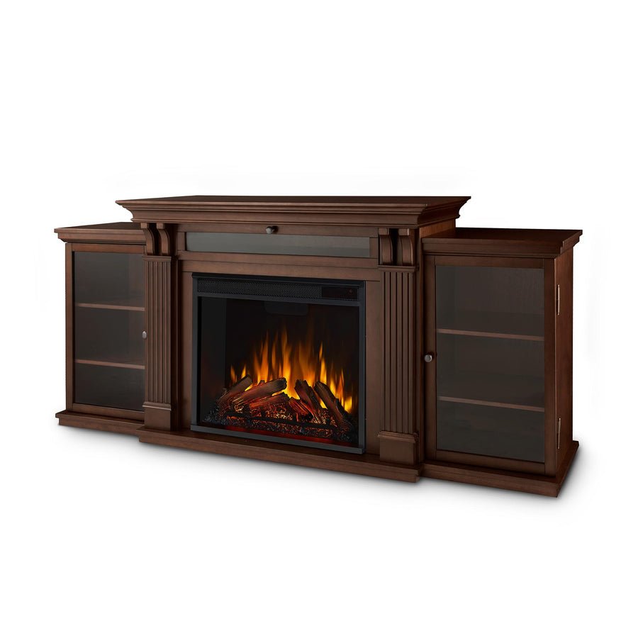 Real Flame Calie Entertainment Center with Electric Fireplace