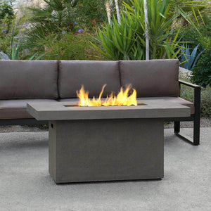Real Flame Ventura Rectangle Gas Fire Table