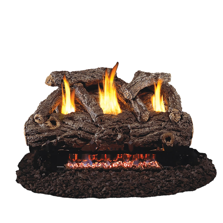 Vent-Free Designer Gas Logs Golden Oak by Real Fyre