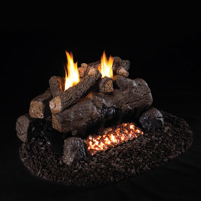 Vent-Free See-Thru Gas Logs Evening Fyre by Real Fyre