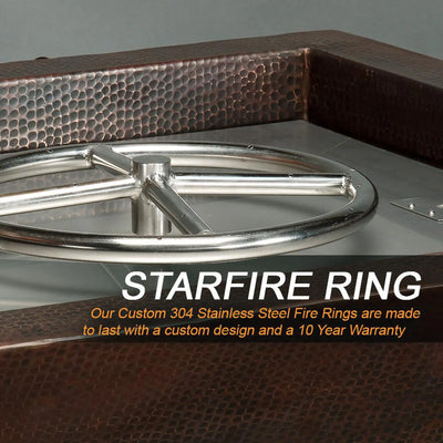 Starfire Designs 29" Plaza Moreno Copper Fire and Water Bowl