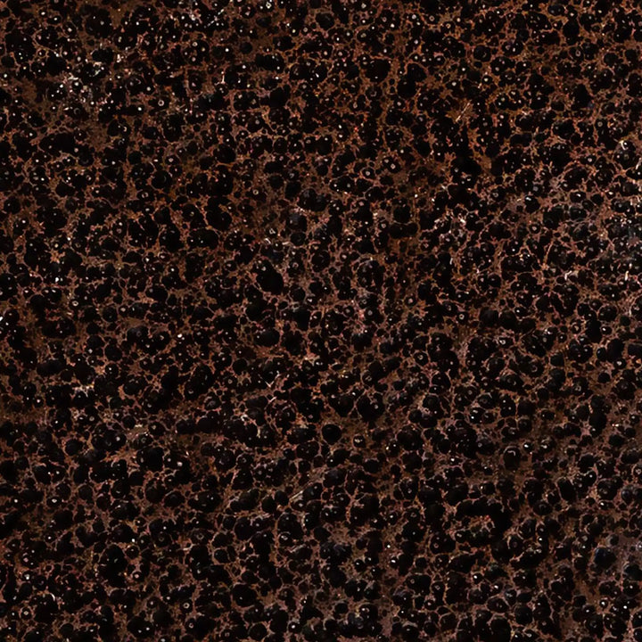 Close-up texture of the Copper Vein finish on the Starfire Designs 60 x 32" rectangle fire pit lid. The image highlights the deep, rich copper tones with vein-like patterns, giving the lid a sophisticated, textured metallic appearance. This finish is both weather-resistant and aesthetically appealing, making it a perfect choice for luxury outdoor fire pits. 